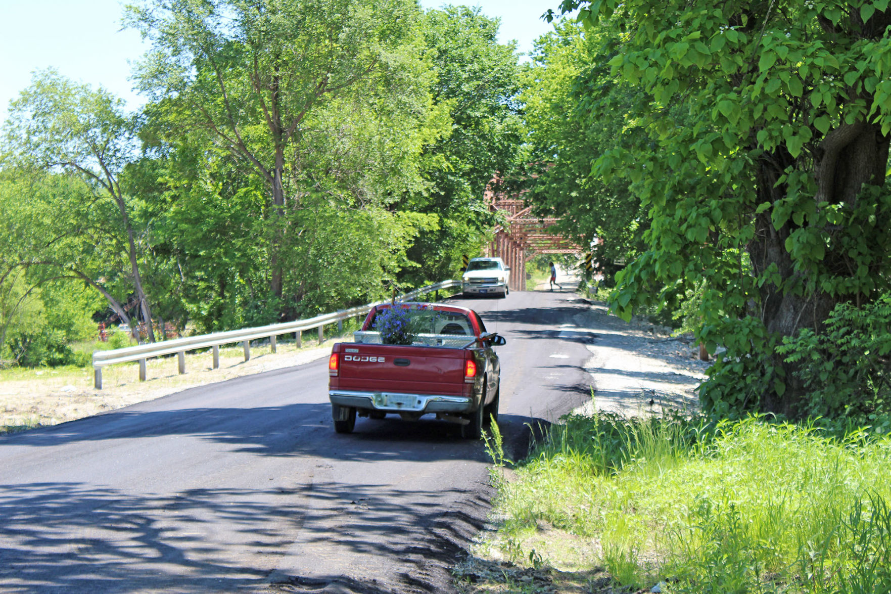Paved passage